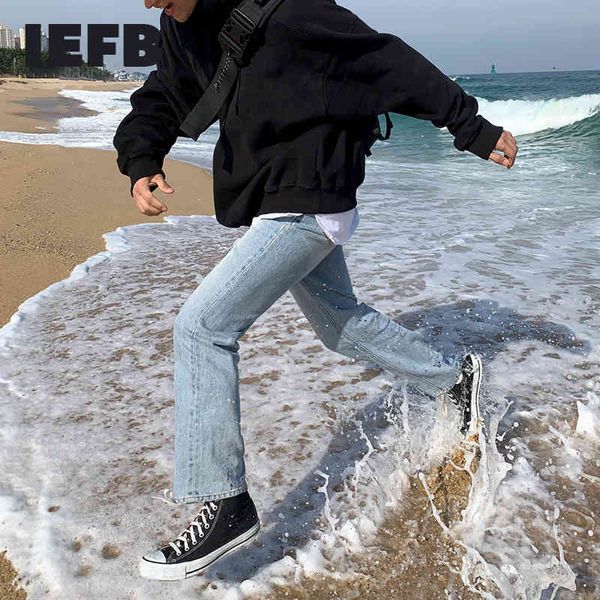iefb spring jeans men's loose straight korean style trend trousers men's denim pants loose casual bottoms 9y5274 210524, Blue
iefb spring jeans men's loose straight korean style trend trousers men's denim pants loose casual bottoms 9y5274 210524, Blue