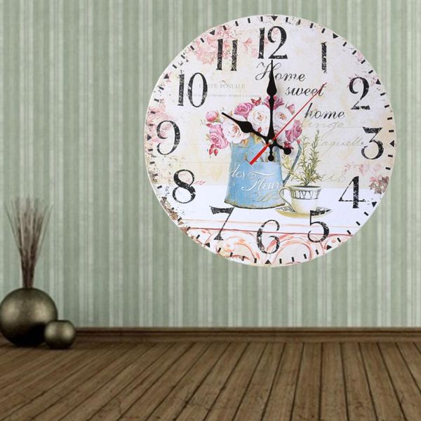 wall clocks round wooden clock european household silent battery-operated clock(pattern 2)
wall clocks round wooden clock european household silent battery-operated clock(pattern 2)