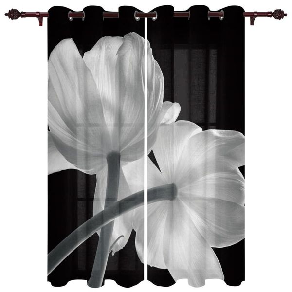 exquisite home luxury curtains grayscale tulip living room dining bedroom el translucent curtain & drapes
exquisite home luxury curtains grayscale tulip living room dining bedroom el translucent curtain & drapes