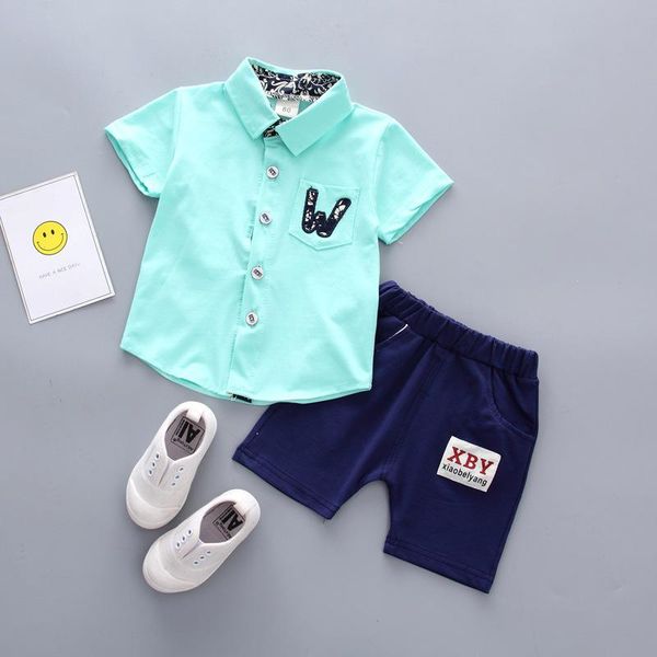 baby boys clothing sets summer gentleman suits short sleeve shirt + shorts 2pcs girls clothes children set, White
baby boys clothing sets summer gentleman suits short sleeve shirt + shorts 2pcs girls clothes children set, White