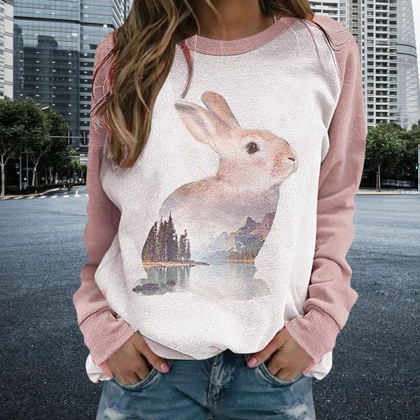 women's t-shirt fashion sweet print t shirts sweatshirts casual ladies tee crewneck long sleeve t-shirts women plus size, White
women's t-shirt fashion sweet print t shirts sweatshirts casual ladies tee crewneck long sleeve t-shirts women plus size, White