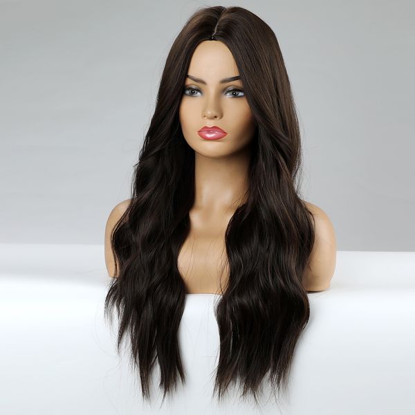 long body wave wigs black brown synthetic wig natural middle part heat resistant wigs for women daily party cosplay faker hairfactory direct
long body wave wigs black brown synthetic wig natural middle part heat resistant wigs for women daily party cosplay faker hairfactory direct