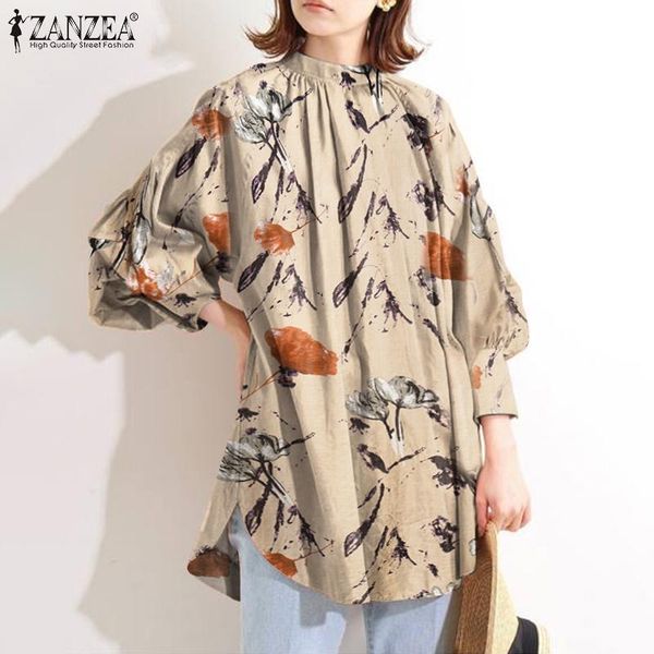 blouses 2021 elegant women blouse long puff sleeve spring floral printed tunic bohemian casual work blusas back split shirt, White
blouses 2021 elegant women blouse long puff sleeve spring floral printed tunic bohemian casual work blusas back split shirt, White