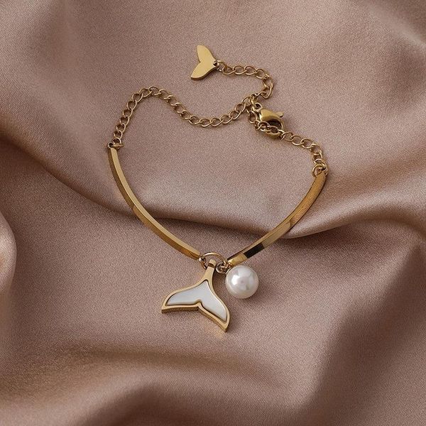 charm bracelets u-magical korean fashion trumpet tail for women gold color metal imitation pearl chain necklace jewellery, Golden;silver
charm bracelets u-magical korean fashion trumpet tail for women gold color metal imitation pearl chain necklace jewellery, Golden;silver