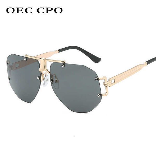 sun glasses oec cpo luxury rimless glasses women men transparent shades female metal frame black color grandient oculos o53, White;black
sun glasses oec cpo luxury rimless glasses women men transparent shades female metal frame black color grandient oculos o53, White;black