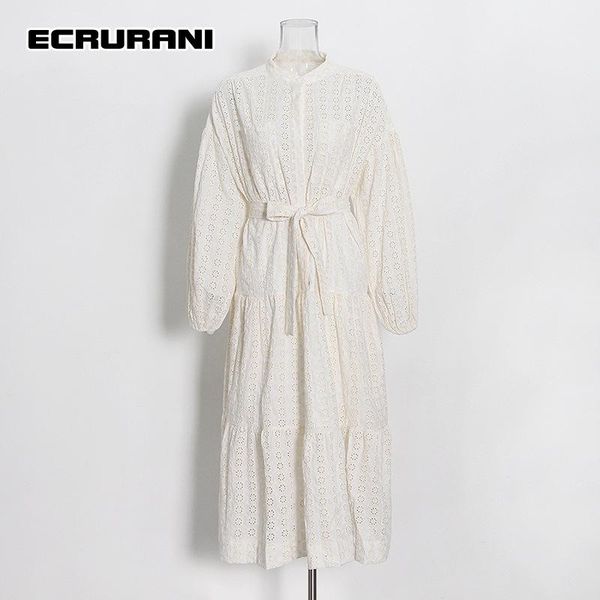 casual dresses ecrurani tie front vintage dress for women stand collar puff long sleeve cut out midi females summer clothing 2021 style, Black;gray
casual dresses ecrurani tie front vintage dress for women stand collar puff long sleeve cut out midi females summer clothing 2021 style, Black;gray