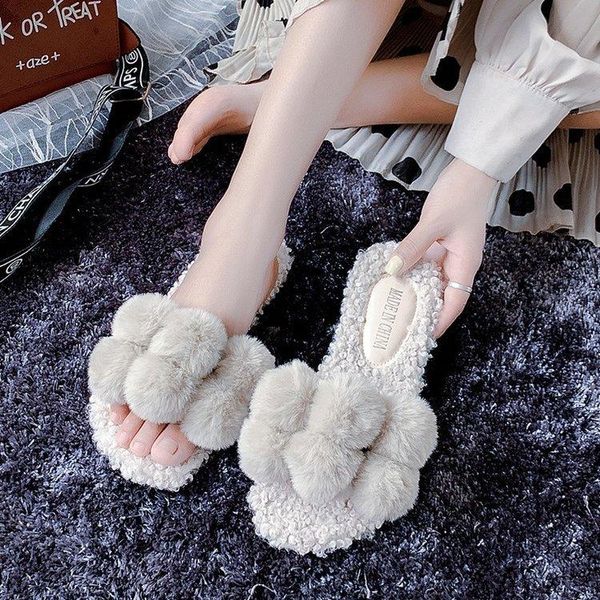 slippers 2021 casual slipper flip flop sandal womens zapatos mujer ladies slip on sliders fluffy faux fur flat size 35~40, Black
slippers 2021 casual slipper flip flop sandal womens zapatos mujer ladies slip on sliders fluffy faux fur flat size 35~40, Black