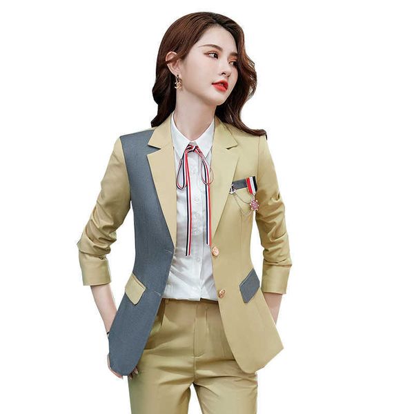 latest korean design women pant suit college style jacket blazer and trousers 2 piece set for teacher work wear 210930, White
latest korean design women pant suit college style jacket blazer and trousers 2 piece set for teacher work wear 210930, White