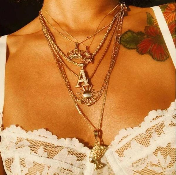 bohemia vintage necklace women rose flower necklaces woman jewelry crystal chain couples gold classic alloy multilayer collares pendant, Silver
bohemia vintage necklace women rose flower necklaces woman jewelry crystal chain couples gold classic alloy multilayer collares pendant, Silver