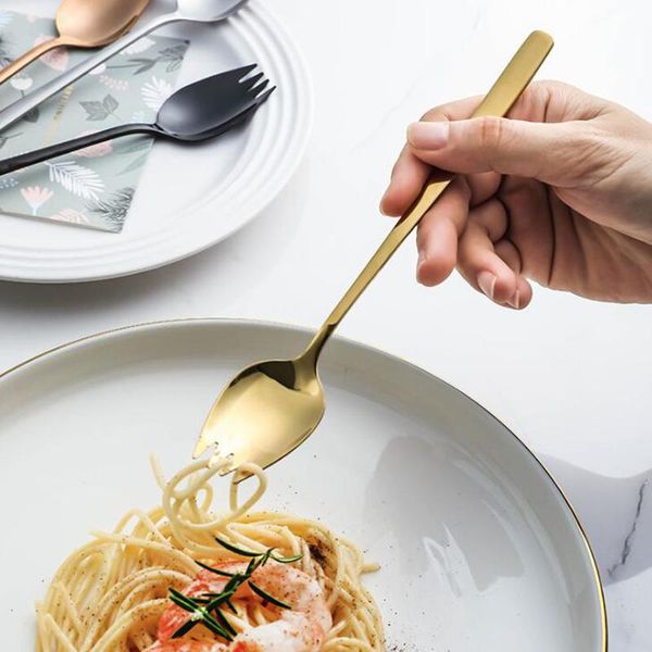 forks 2pcs 304 stainless steel colorful spoon salad handle spoons flatware coffee drinking tools kitchen tableware
forks 2pcs 304 stainless steel colorful spoon salad handle spoons flatware coffee drinking tools kitchen tableware