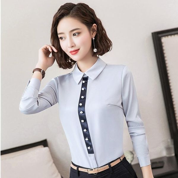 women's blouses & shirts styles 2021 spring summer formal business women and female long sleeve blouse office ladies clothes, White
women's blouses & shirts styles 2021 spring summer formal business women and female long sleeve blouse office ladies clothes, White