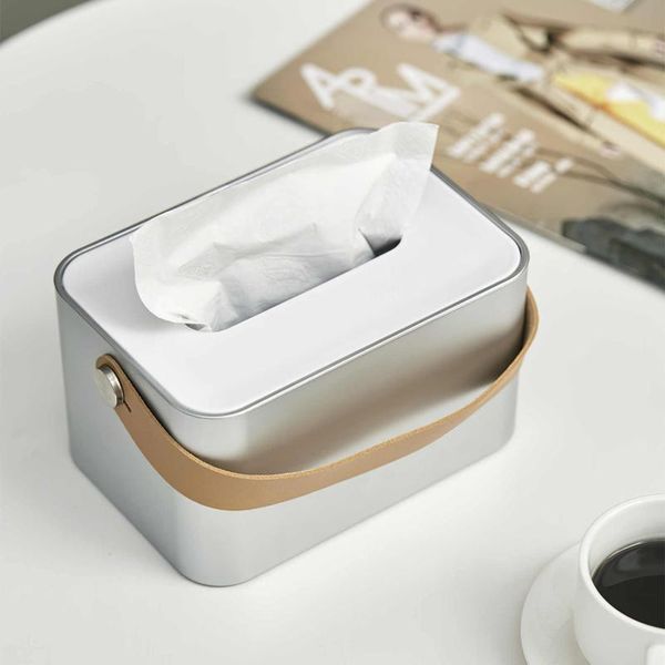tissue boxes & napkins portable box holder square napkin dispenser organizer container with leather handle for el kitchen
tissue boxes & napkins portable box holder square napkin dispenser organizer container with leather handle for el kitchen