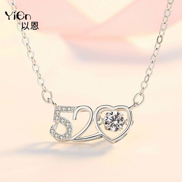 925 sterling silver tanabata valentine's day 520 necklace for girlfriend female i love your beating heart pendant
925 sterling silver tanabata valentine's day 520 necklace for girlfriend female i love your beating heart pendant