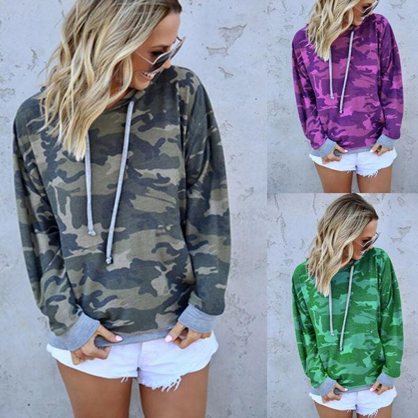 women's jackets ladies loose fleece camouflage hoodie pullover jacket jumper hoody top, Black;brown
women's jackets ladies loose fleece camouflage hoodie pullover jacket jumper hoody top, Black;brown