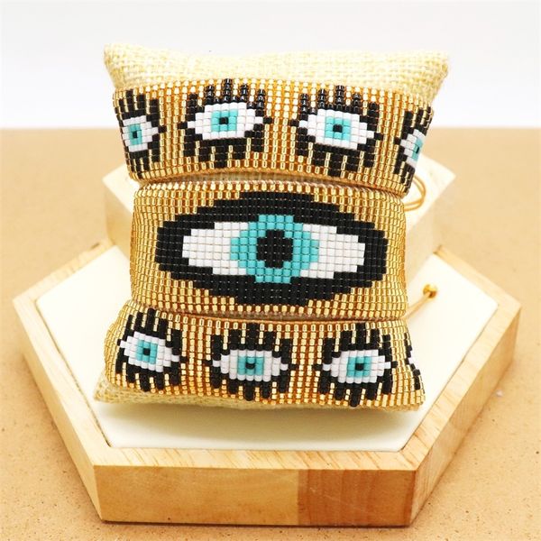 zhongvi evil eye bracelets trending miyuki jewelry 2021 gold seed beaded pulseras mujer handmade bracelet set gift whole, Golden;silver
zhongvi evil eye bracelets trending miyuki jewelry 2021 gold seed beaded pulseras mujer handmade bracelet set gift whole, Golden;silver