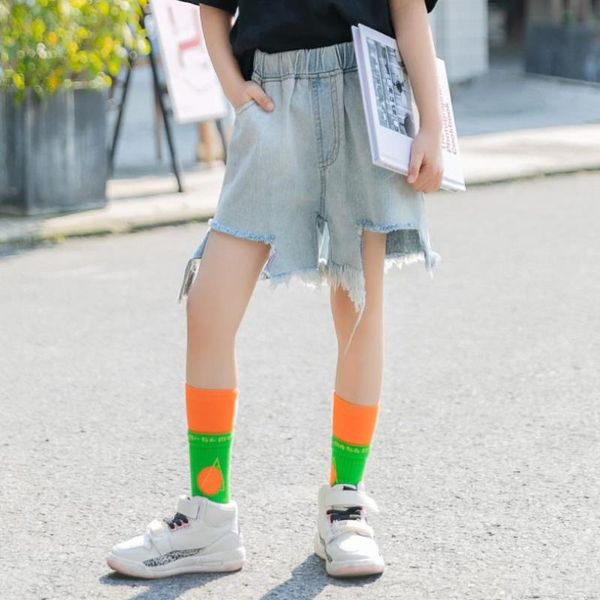 shorts baby girl denim 2021 summer children holes loose stitching pants kids teens casual girls jeans y3068, Black
shorts baby girl denim 2021 summer children holes loose stitching pants kids teens casual girls jeans y3068, Black