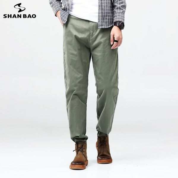 men's pants shan bao 2021 autumn brand loose harem classic style youth fashion cotton stretch plus size slim trousers, Black
men's pants shan bao 2021 autumn brand loose harem classic style youth fashion cotton stretch plus size slim trousers, Black
