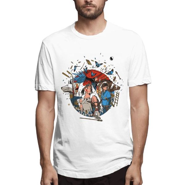 men's t-shirts blue miyazaki hayao princess mononoke anime manga fashion 2021 short sleeve round collar pure cotton summer t-shirt funn, White;black
men's t-shirts blue miyazaki hayao princess mononoke anime manga fashion 2021 short sleeve round collar pure cotton summer t-shirt funn, White;black
