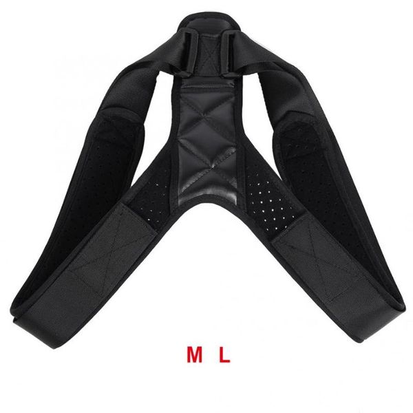 brace support belt adjustable back posture corrector clavicle spine shoulder lumbar correction, Black;blue
brace support belt adjustable back posture corrector clavicle spine shoulder lumbar correction, Black;blue