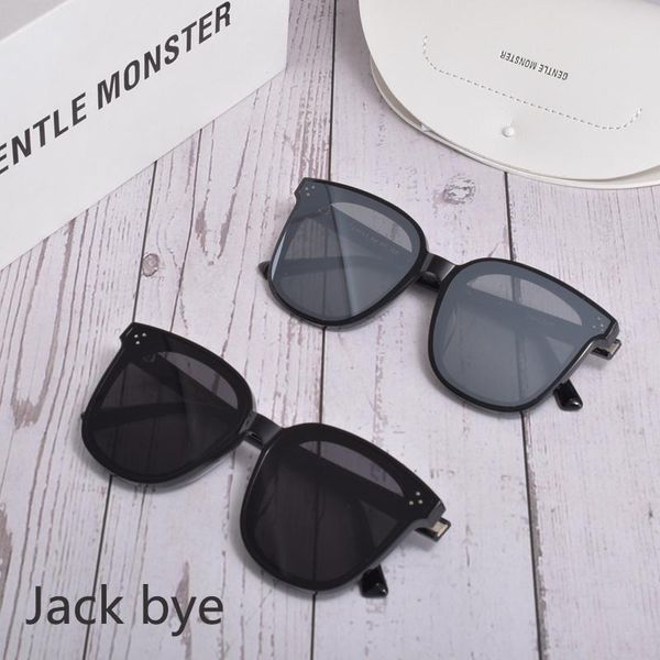 sunglasses korea gm acetate polarized uv400 lens gentle jack bye for women men round sun glasses monster with original box, White;black
sunglasses korea gm acetate polarized uv400 lens gentle jack bye for women men round sun glasses monster with original box, White;black