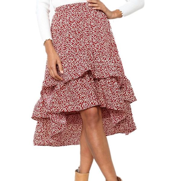 skirts female polka dot print ruffles irregular skirt casual high waist loose women's 2021 summer beach boho fashion midi, Black
skirts female polka dot print ruffles irregular skirt casual high waist loose women's 2021 summer beach boho fashion midi, Black