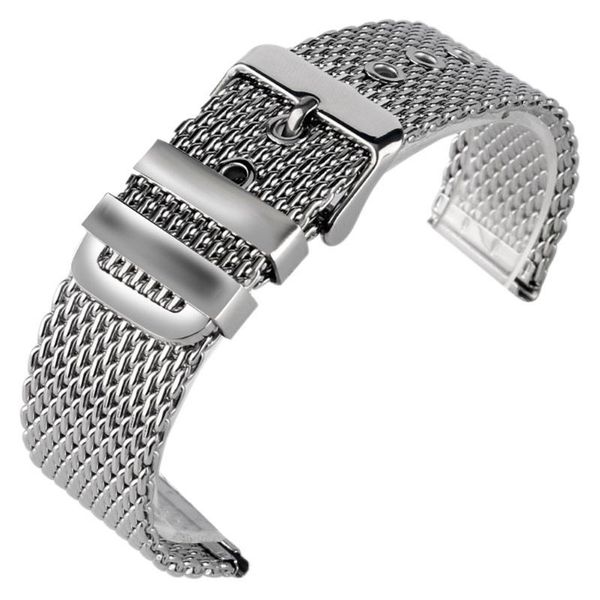 watch bands silver color 20/22/24mm stainless steel mesh watches band strap pin buckle replacement wrist bracelet, Black;brown
watch bands silver color 20/22/24mm stainless steel mesh watches band strap pin buckle replacement wrist bracelet, Black;brown