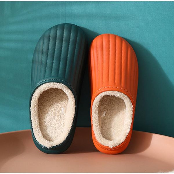 slippers winter women waterproof warm plush home slides ladies non-slip indoor soft sole cotton shoes couple footwear 2021, Black
slippers winter women waterproof warm plush home slides ladies non-slip indoor soft sole cotton shoes couple footwear 2021, Black