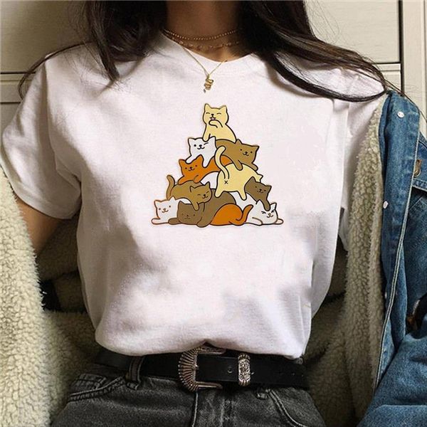 cartoon cat cute harajuku graphic womens t shirts tee kawaii japanese anime femme, White
cartoon cat cute harajuku graphic womens t shirts tee kawaii japanese anime femme, White