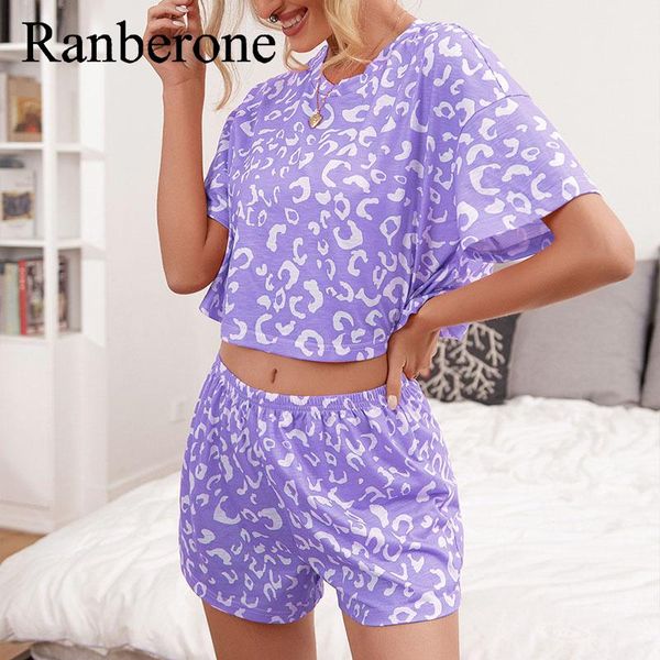 ranberone 2 piece set women print loose round neck t-shirt + shorts suit casual tracksuit fitness matching outfit fashion yoga
ranberone 2 piece set women print loose round neck t-shirt + shorts suit casual tracksuit fitness matching outfit fashion yoga
