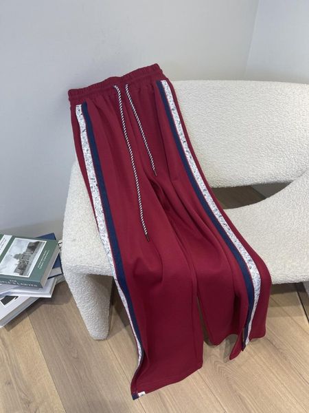 women's pants & capris 2021 autumn fashion women red patchwork wide leg for female chic casual trouse ddxgz2 9.25, Black;white
women's pants & capris 2021 autumn fashion women red patchwork wide leg for female chic casual trouse ddxgz2 9.25, Black;white