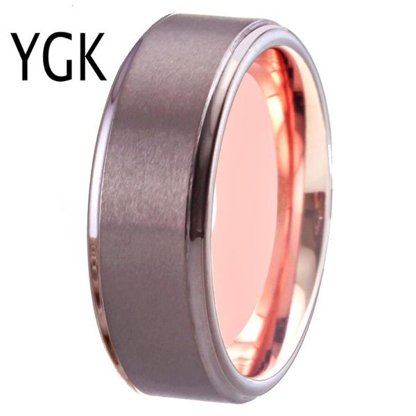 wedding rings 8mm men's jewelry gunmetal tungsten ring rose golden inside band engagement anniversary gift, Slivery;golden
wedding rings 8mm men's jewelry gunmetal tungsten ring rose golden inside band engagement anniversary gift, Slivery;golden