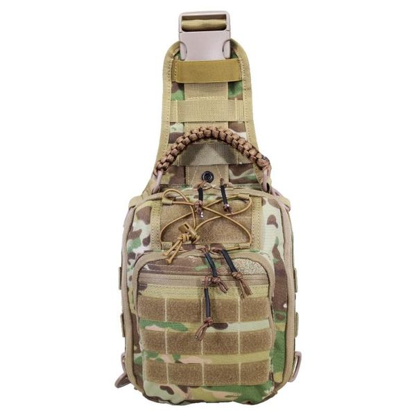 backpack tactical single shoulder outdoor rider hiking rucksack