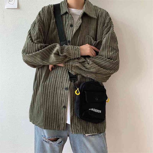 men's casual shirts autumn corduroy fashion retro solid color cotton man streetwear wild loose long-sleeved -2xl apjc, White;black
men's casual shirts autumn corduroy fashion retro solid color cotton man streetwear wild loose long-sleeved -2xl apjc, White;black