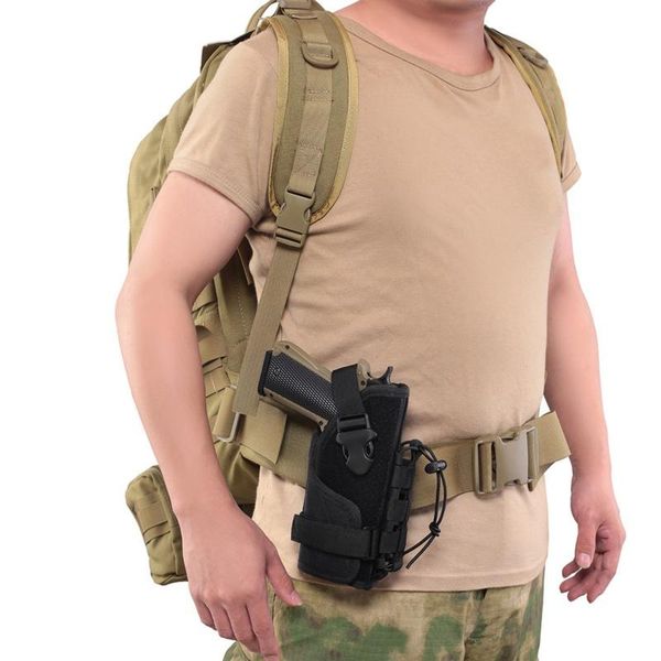 nylon tactical molle holster belt pistol for universal hand revolver pouch portable black outdoor bags
nylon tactical molle holster belt pistol for universal hand revolver pouch portable black outdoor bags