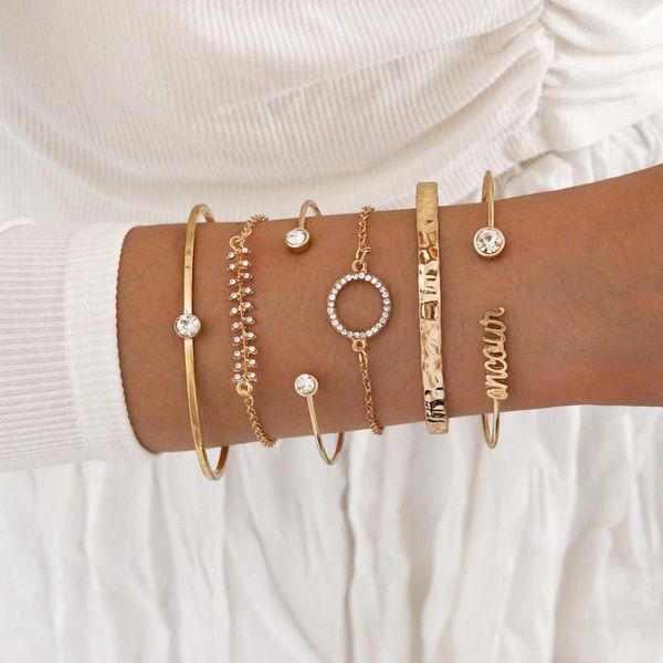 yoboho crystal charm bracelets set women/men bangle gold color gothic india snake chunky chain bracelet couple bracelet, Black
yoboho crystal charm bracelets set women/men bangle gold color gothic india snake chunky chain bracelet couple bracelet, Black