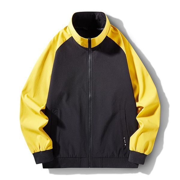 men's jackets 2021 spring autumn fashion cool jacket men korean stand zipper polyester simple casual streetwear sport, Black;brown
men's jackets 2021 spring autumn fashion cool jacket men korean stand zipper polyester simple casual streetwear sport, Black;brown