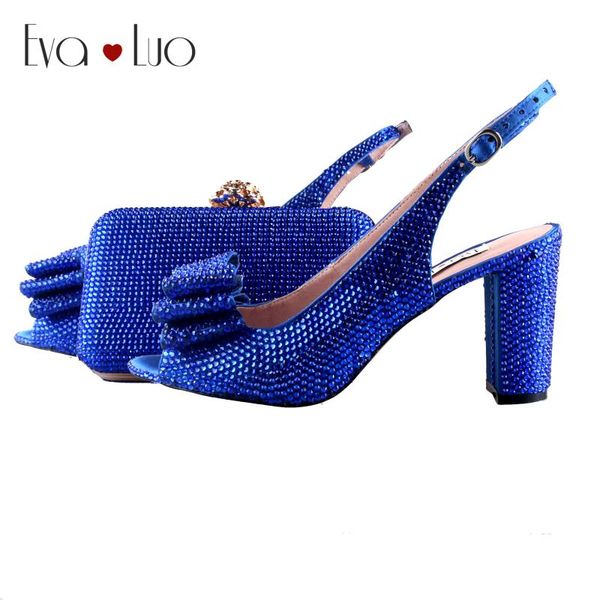 dress shoes bs1070 custom handmade royal blue crystal bow with matching bags set slingbacks block heel women bridal wedding, Black
dress shoes bs1070 custom handmade royal blue crystal bow with matching bags set slingbacks block heel women bridal wedding, Black