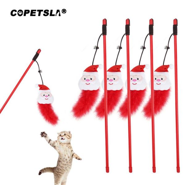 cat toys santa claus interactive play wand with bell kitten pet toy funny stick teaser for
cat toys santa claus interactive play wand with bell kitten pet toy funny stick teaser for