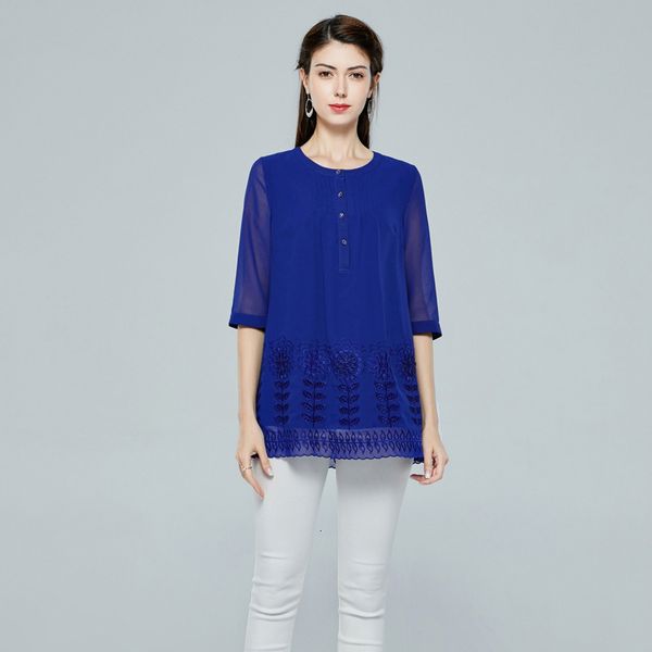 blouses blusas feminino summer fashion blue women flora leaves embroidery 3/4 sleeve casual vintage blouse plus size 4xl, White
blouses blusas feminino summer fashion blue women flora leaves embroidery 3/4 sleeve casual vintage blouse plus size 4xl, White