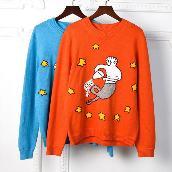 women's sweaters winter autumn embroidered shirts 45% wool pullovers sweater c674, White;black
women's sweaters winter autumn embroidered shirts 45% wool pullovers sweater c674, White;black