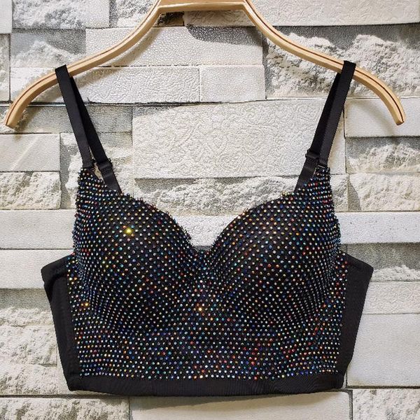 women's tanks & camis rhinestone crop women bustier 2021 colored grid black tank sleeveless festival vest club clothing, White
women's tanks & camis rhinestone crop women bustier 2021 colored grid black tank sleeveless festival vest club clothing, White