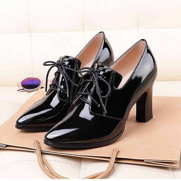 dress shoes 2021 women pantent leather high heel pumps for spring autumn office lady med dx-139, Black
dress shoes 2021 women pantent leather high heel pumps for spring autumn office lady med dx-139, Black