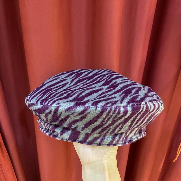 berets 202109-2509178-xx autumn winter fashion zebra stripes street lady beret hat men women leisure painter, Blue;gray
berets 202109-2509178-xx autumn winter fashion zebra stripes street lady beret hat men women leisure painter, Blue;gray