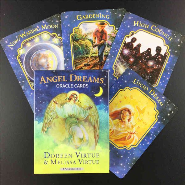 angel dream oracles english version divination fate tarot deck board game for playing card
angel dream oracles english version divination fate tarot deck board game for playing card