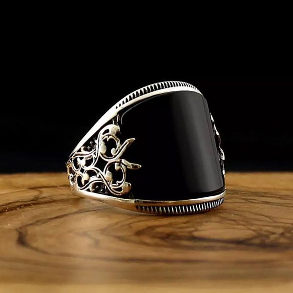 cluster rings black retro punk style carved dripping rattan pattern ring men's casual wedding party geometric jewelry, Golden;silver
cluster rings black retro punk style carved dripping rattan pattern ring men's casual wedding party geometric jewelry, Golden;silver