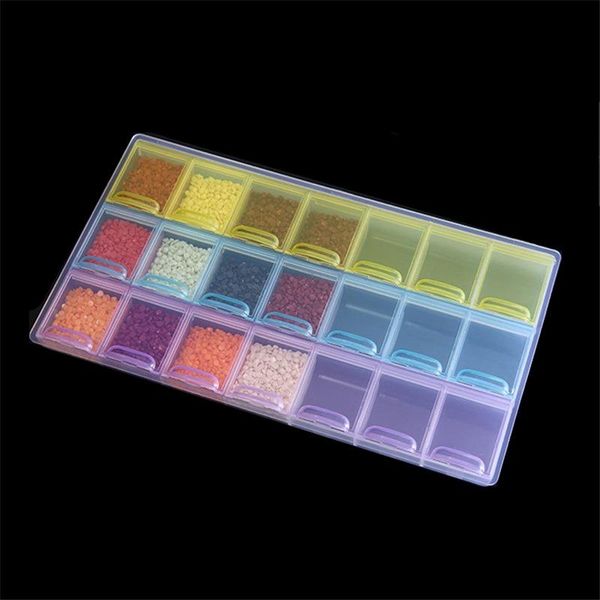 diamond painting 21 grid non-removable embroidery accessories picture frame cross stitch beads rhinestone storage box home
diamond painting 21 grid non-removable embroidery accessories picture frame cross stitch beads rhinestone storage box home