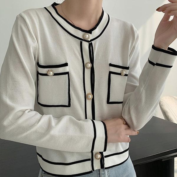 women's knits & tees cardigan women summer black white sweater truien dames ladies femme cute korean fashion vintage 2021
women's knits & tees cardigan women summer black white sweater truien dames ladies femme cute korean fashion vintage 2021