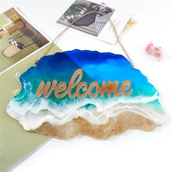other arts and crafts high-quality handmade diy epoxy mold doorplate listing resin glue cloud welcome sign business silicone mould wholesale
other arts and crafts high-quality handmade diy epoxy mold doorplate listing resin glue cloud welcome sign business silicone mould wholesale