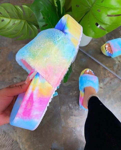 selling plus size 36-43 women furry slippers woman fur short plush slides platform word ladies tie-dye art 2021, Black
selling plus size 36-43 women furry slippers woman fur short plush slides platform word ladies tie-dye art 2021, Black