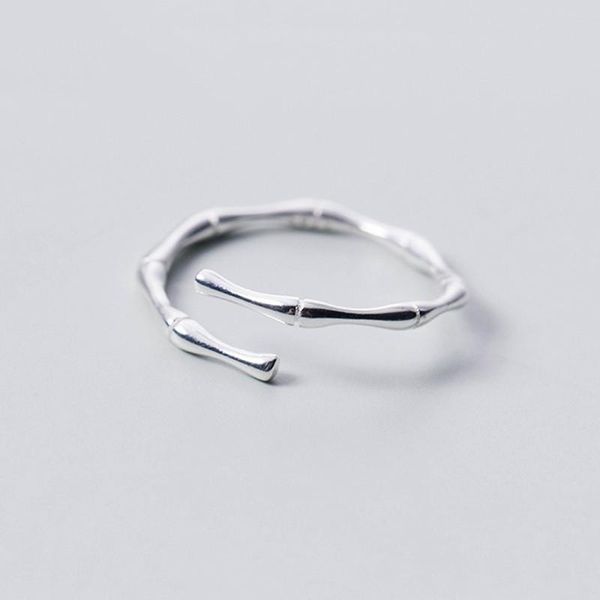cluster rings 925 sterling silver bamboo knot opening ring for women party cute fine jewelry minimalist accessories 2021 gift, Golden;silver
cluster rings 925 sterling silver bamboo knot opening ring for women party cute fine jewelry minimalist accessories 2021 gift, Golden;silver